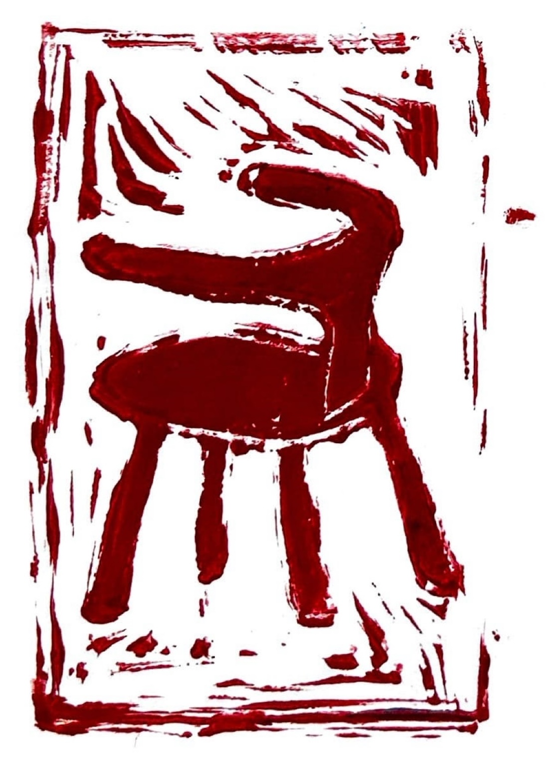 red chair